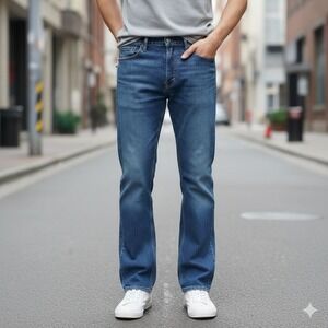 Levis for Brooks Brothers Mens Jeans 35x32 Made in USA Dark Wash Bootcut